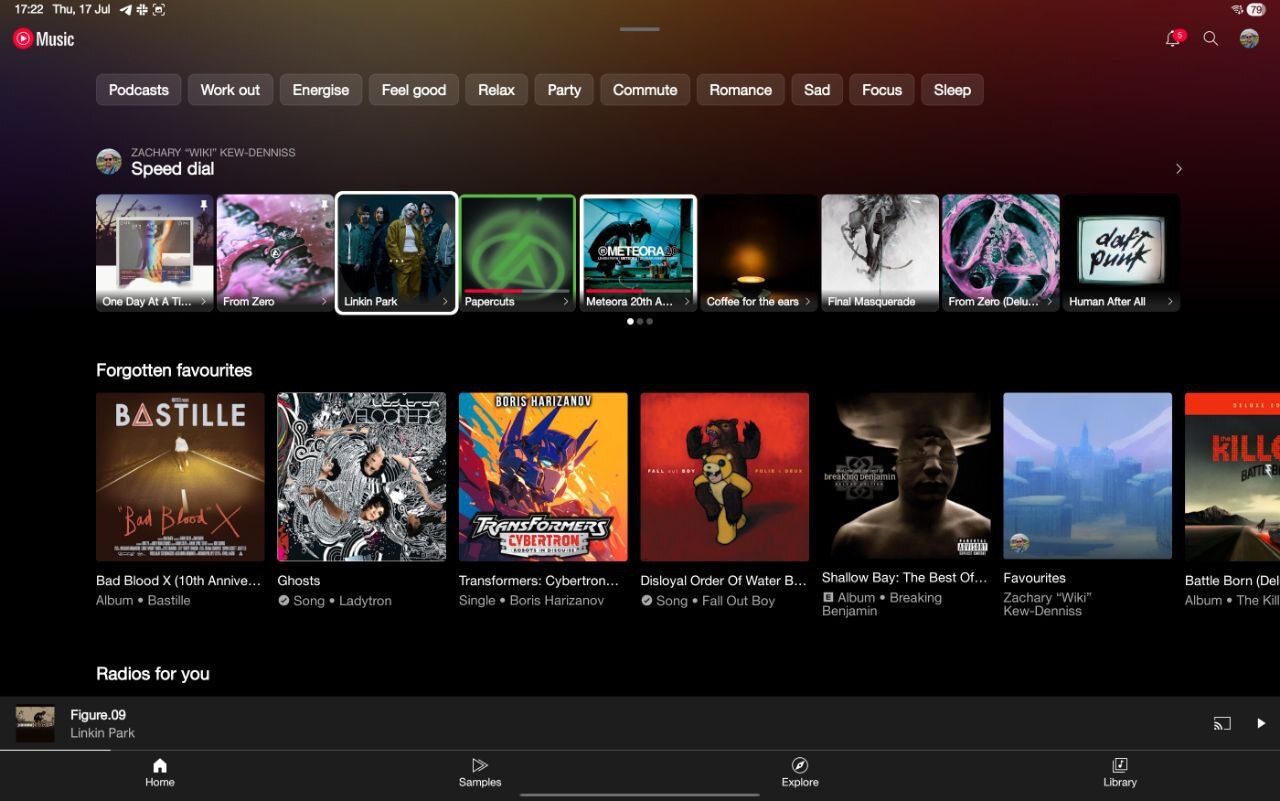 Música do YouTube retomar outros dispositivos (1) Música do YouTube retomar outros dispositivos (1)
