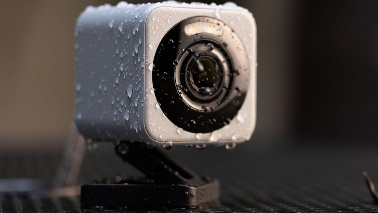 Imagem promocional de Wyze Cam v4 Wyze Cam V4 é uma boa alternativa do Google Nest.