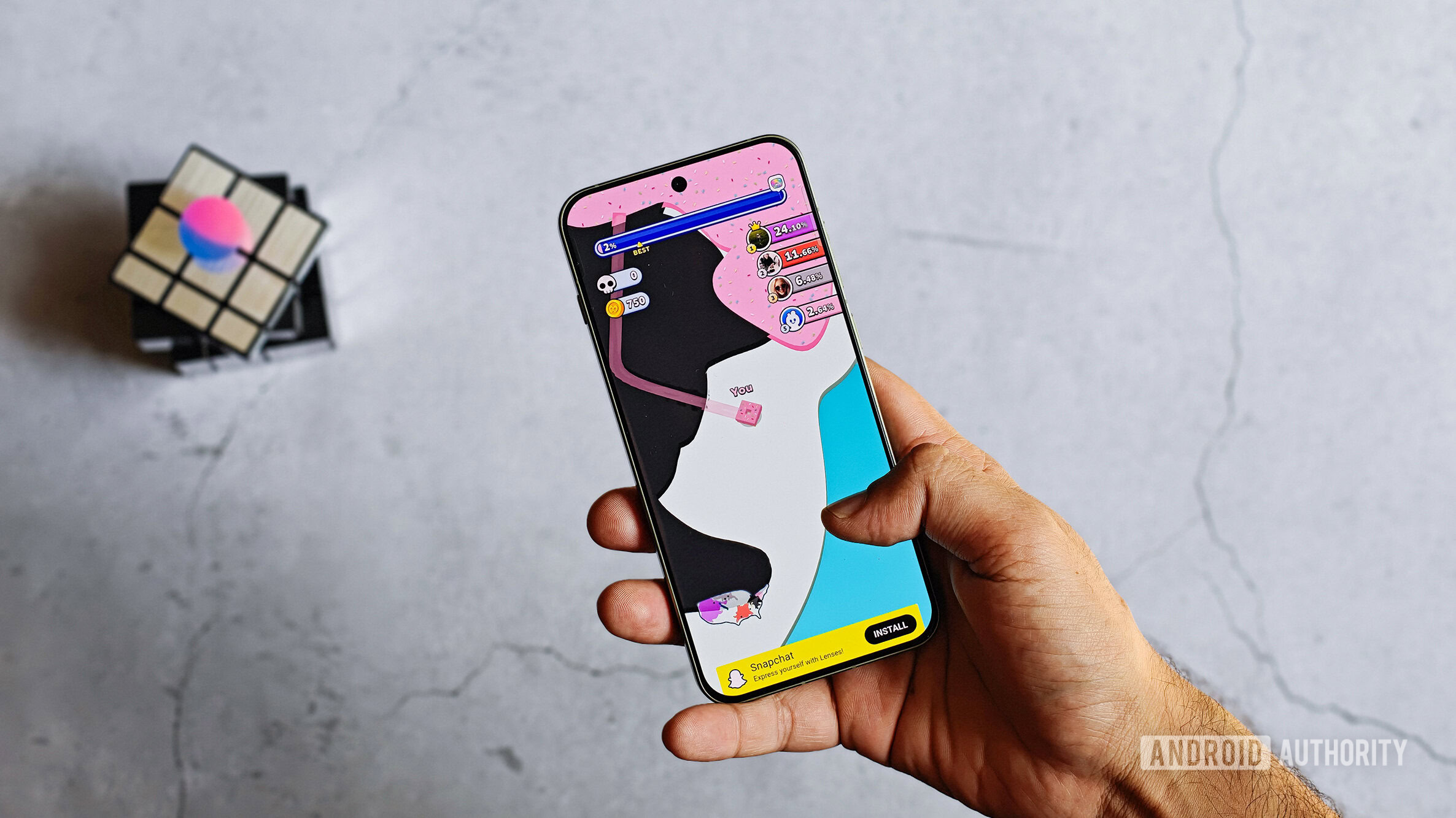 Os melhores jogos do Android para jogar com um papel de mão io 2 jogados em um OnePlus 13s. 