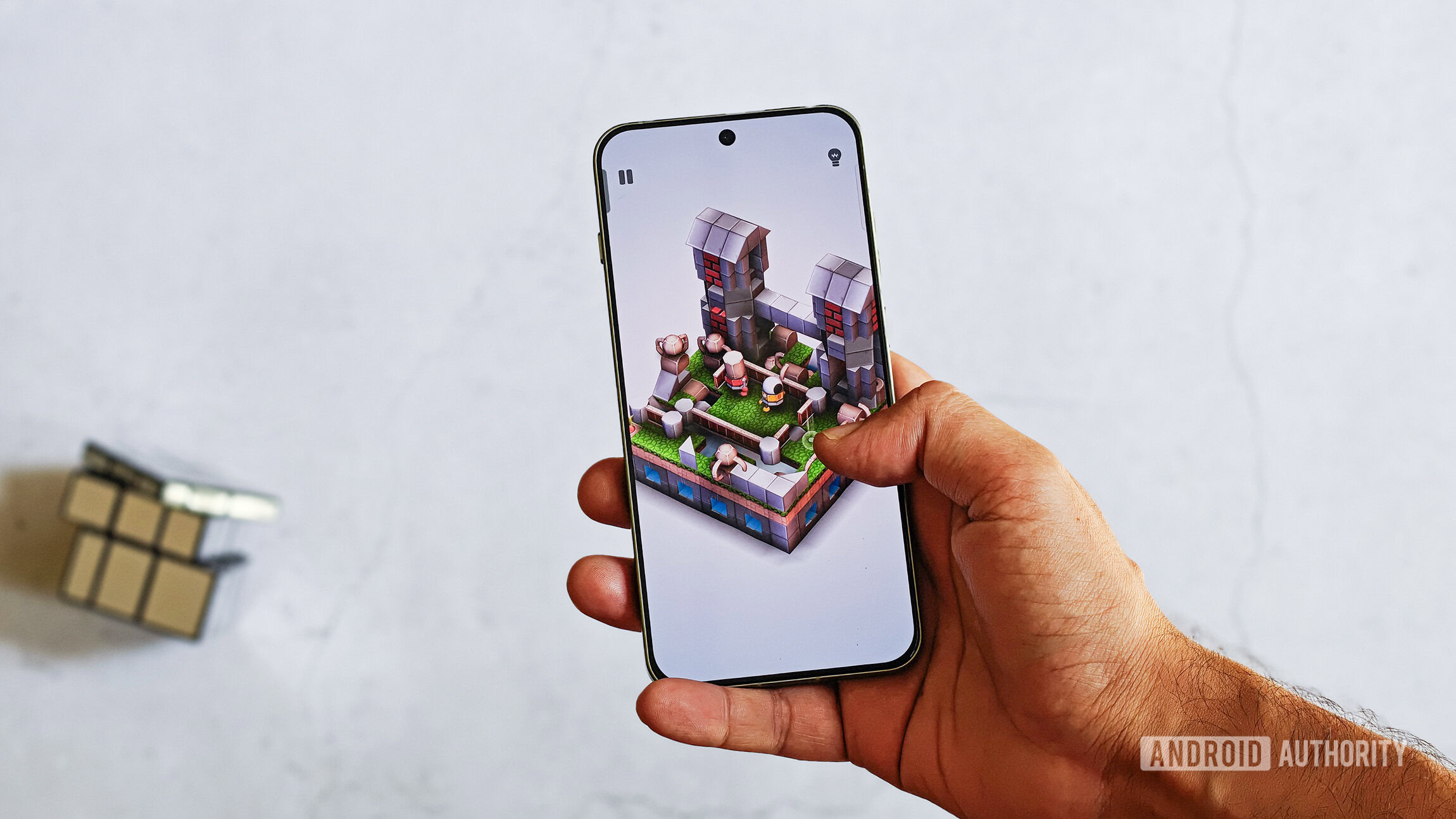 Os melhores jogos do Android para jogar com uma mão Mekorama jogou em um OnePlus 13s.