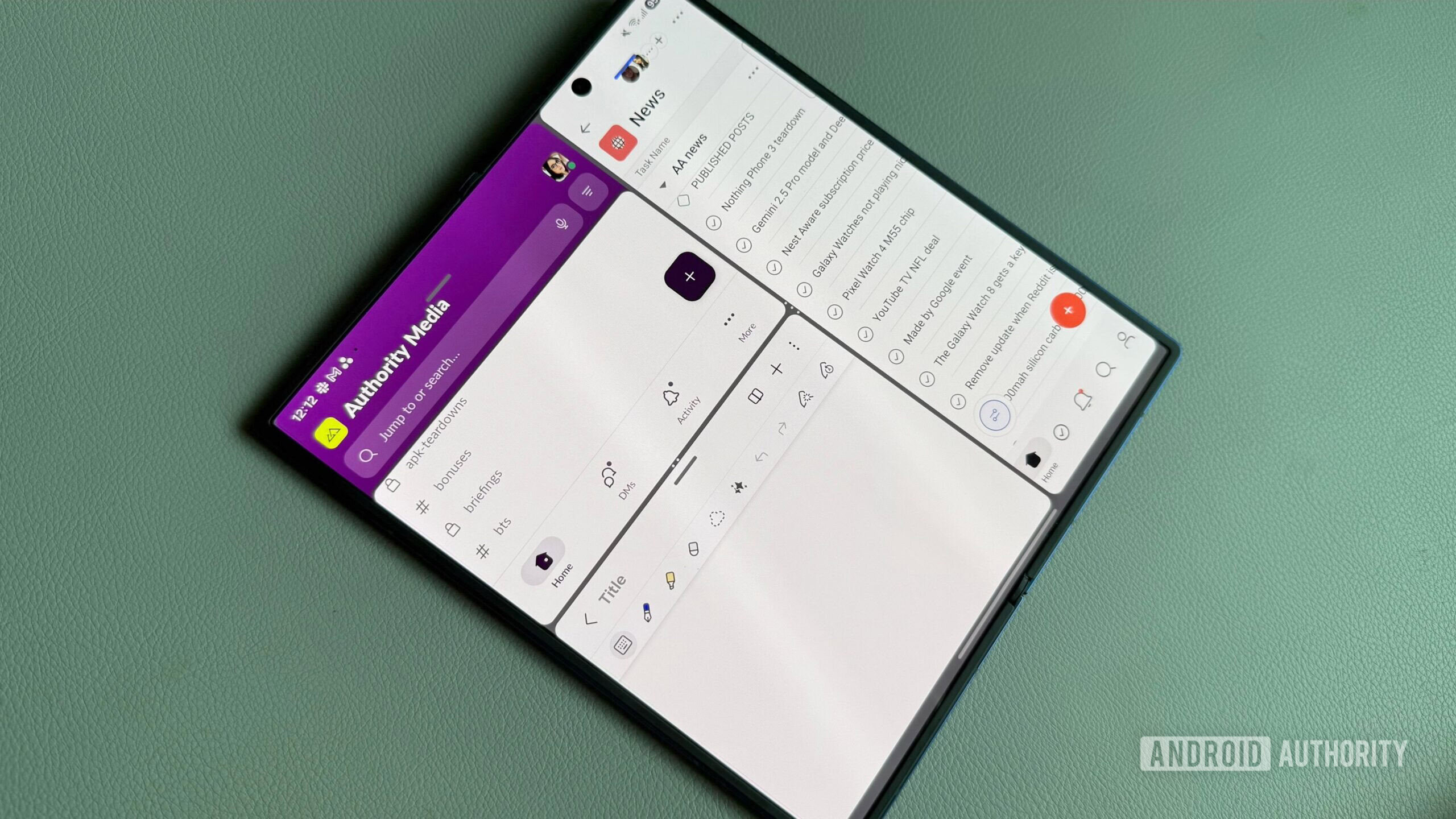 Samsung Galaxy Z Fold 7 MultiWindow Samsung Galaxy Z Fold 7 MultiWindow