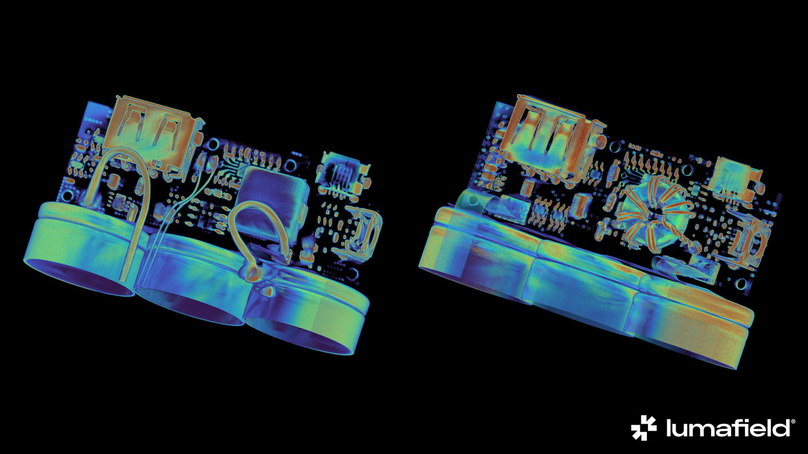Lumafield CT Scan Anker Power Bank Tabs