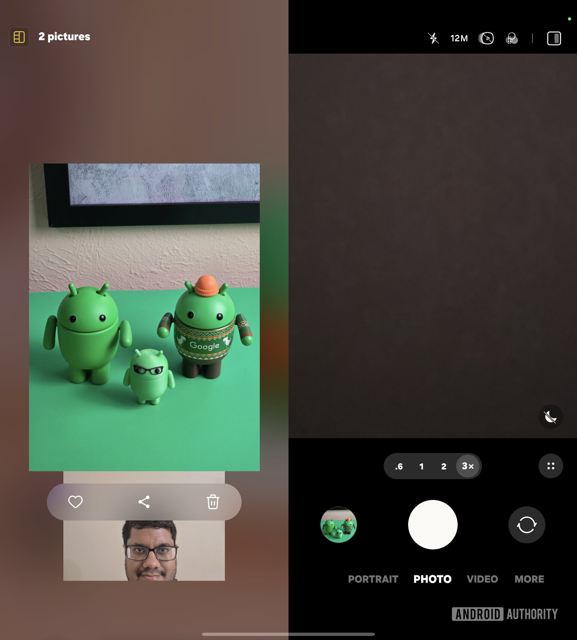 Capture View em uma interface do usuário 8 no Galaxy Z Fold 7 Capture View em uma interface do usuário 8 no Galaxy Z Fold 7