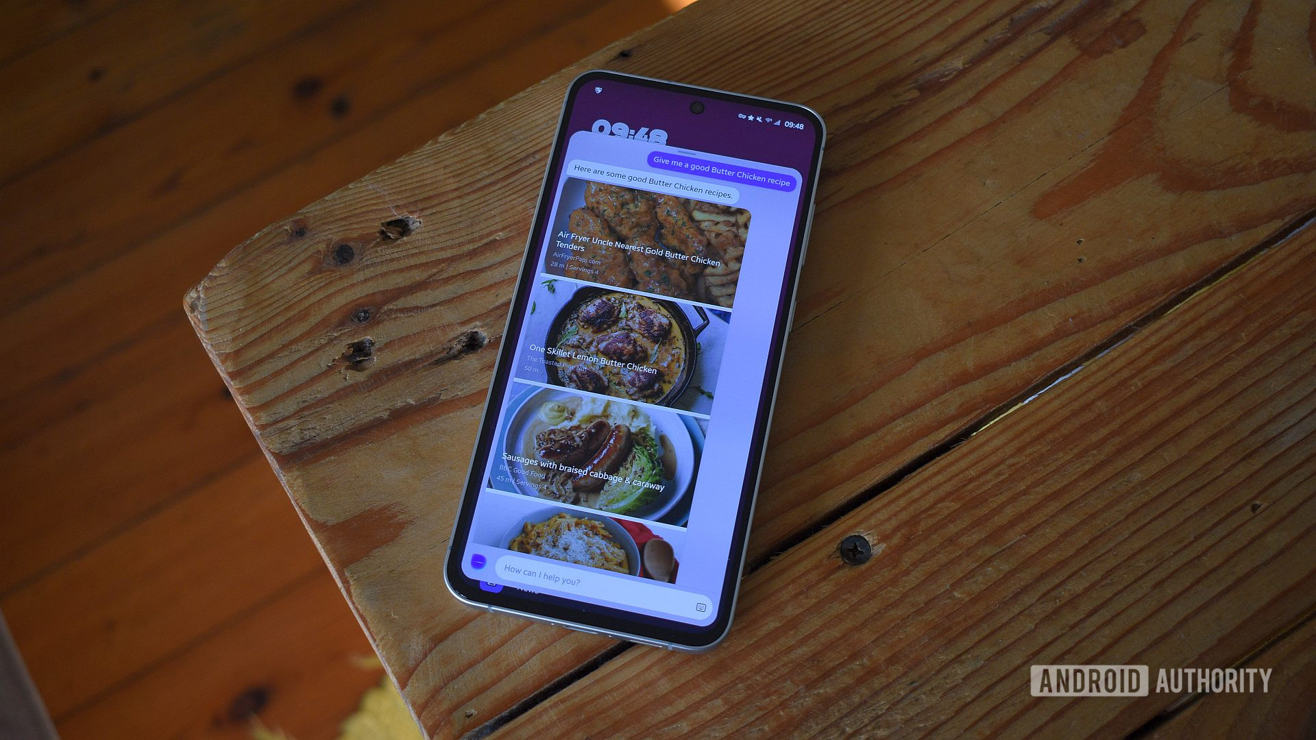Samsung Bixby Receita Solicitação 1