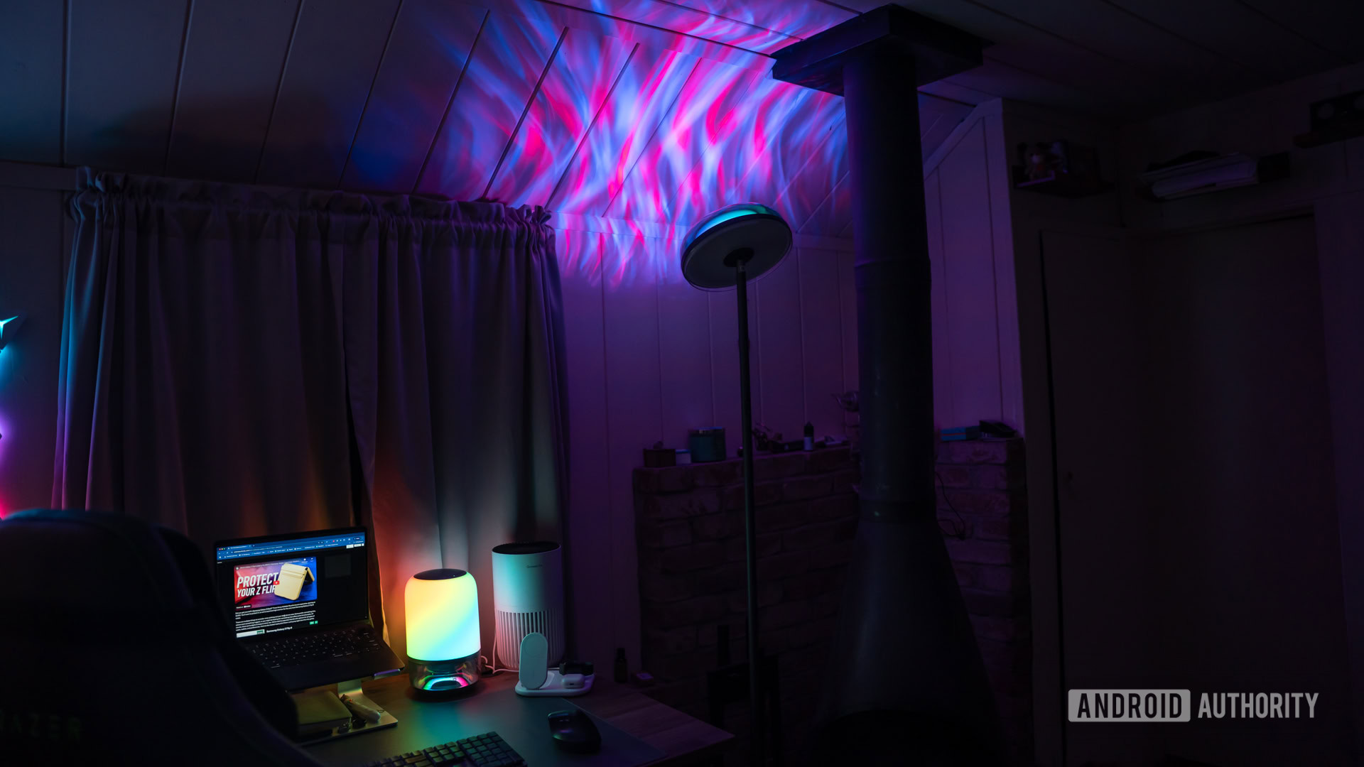 Luzes internos de Govee Lâmpada de piso e lâmpada de mesa 18 Luzes internos de Govee Lâmpada de piso e lâmpada de mesa 18
