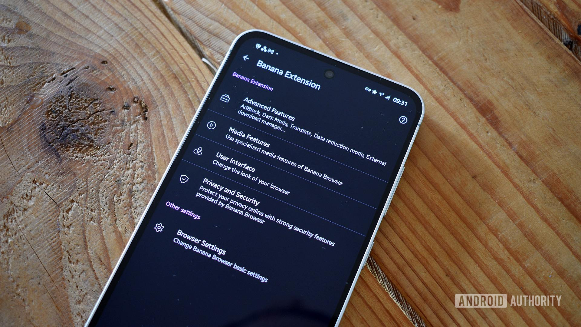 Navegador de banana Android 3 Navegador de banana Android 3