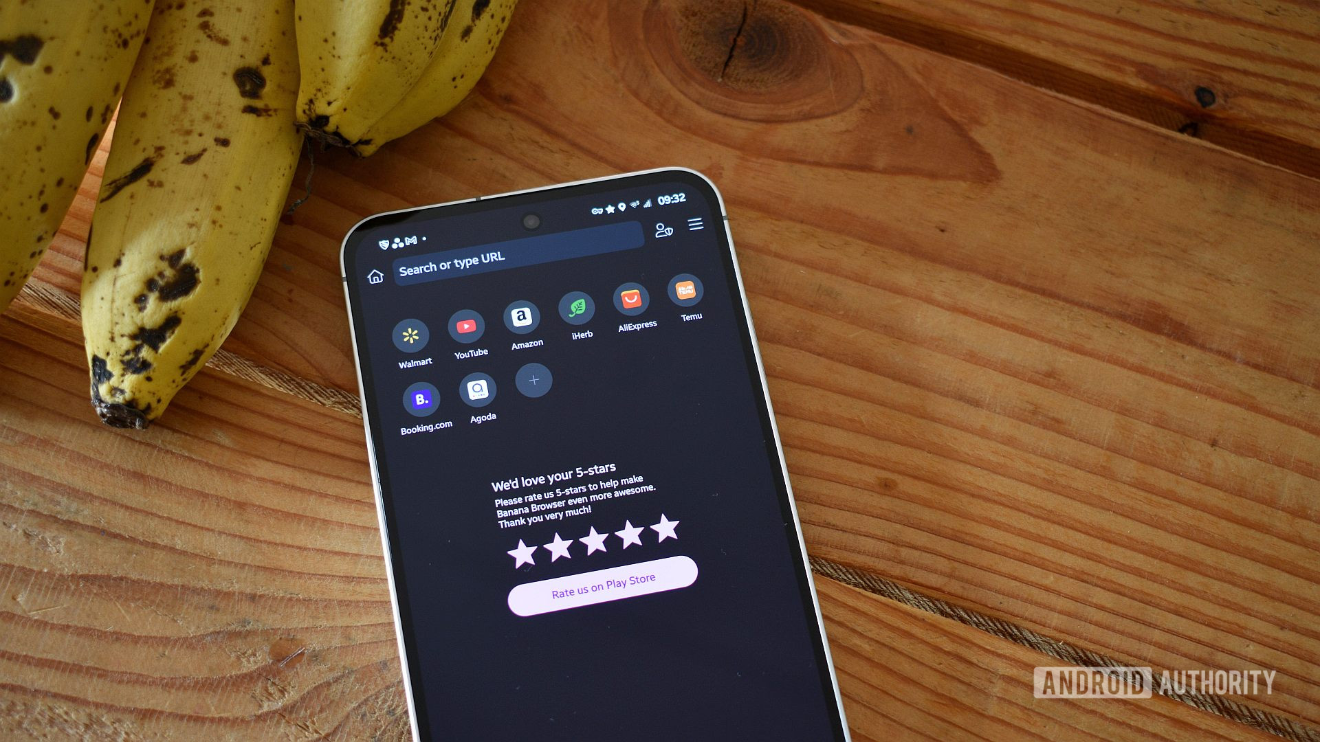 Navegador de banana Android 4