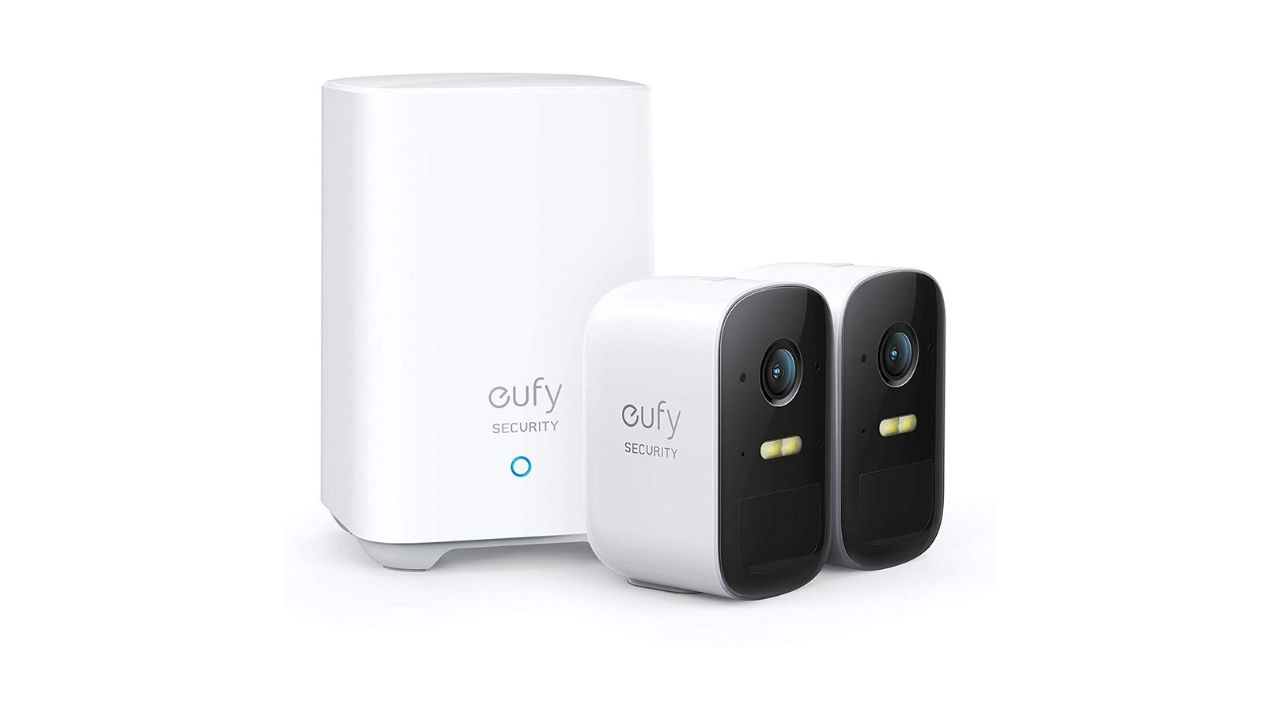 EUFYCAM 2C PRO 3 CAM Sistema de segurança doméstica sem fio O Eufycam 2C Pro é uma alternativa sólida do Google Nest.