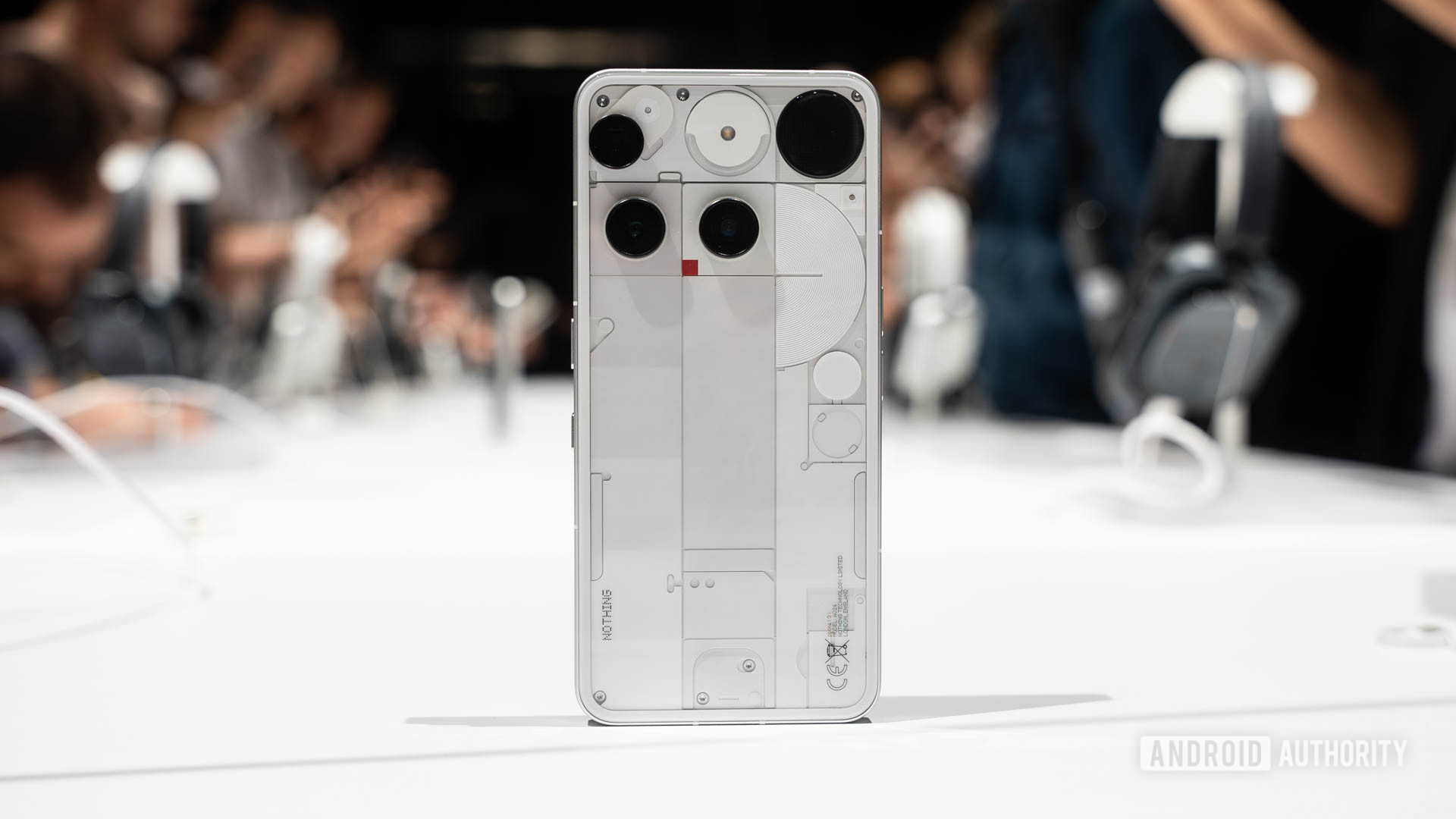 Nothing Telefone 3 em Hero White Hero Shot