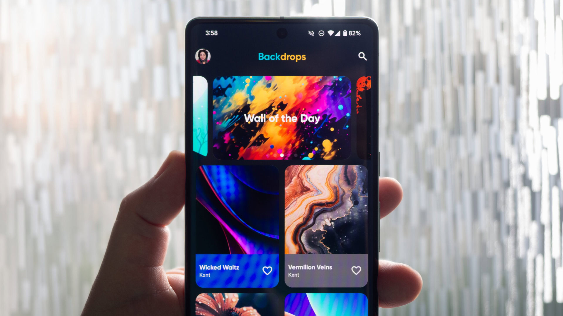App de papel de parede de cenários App de papel de parede de cenários