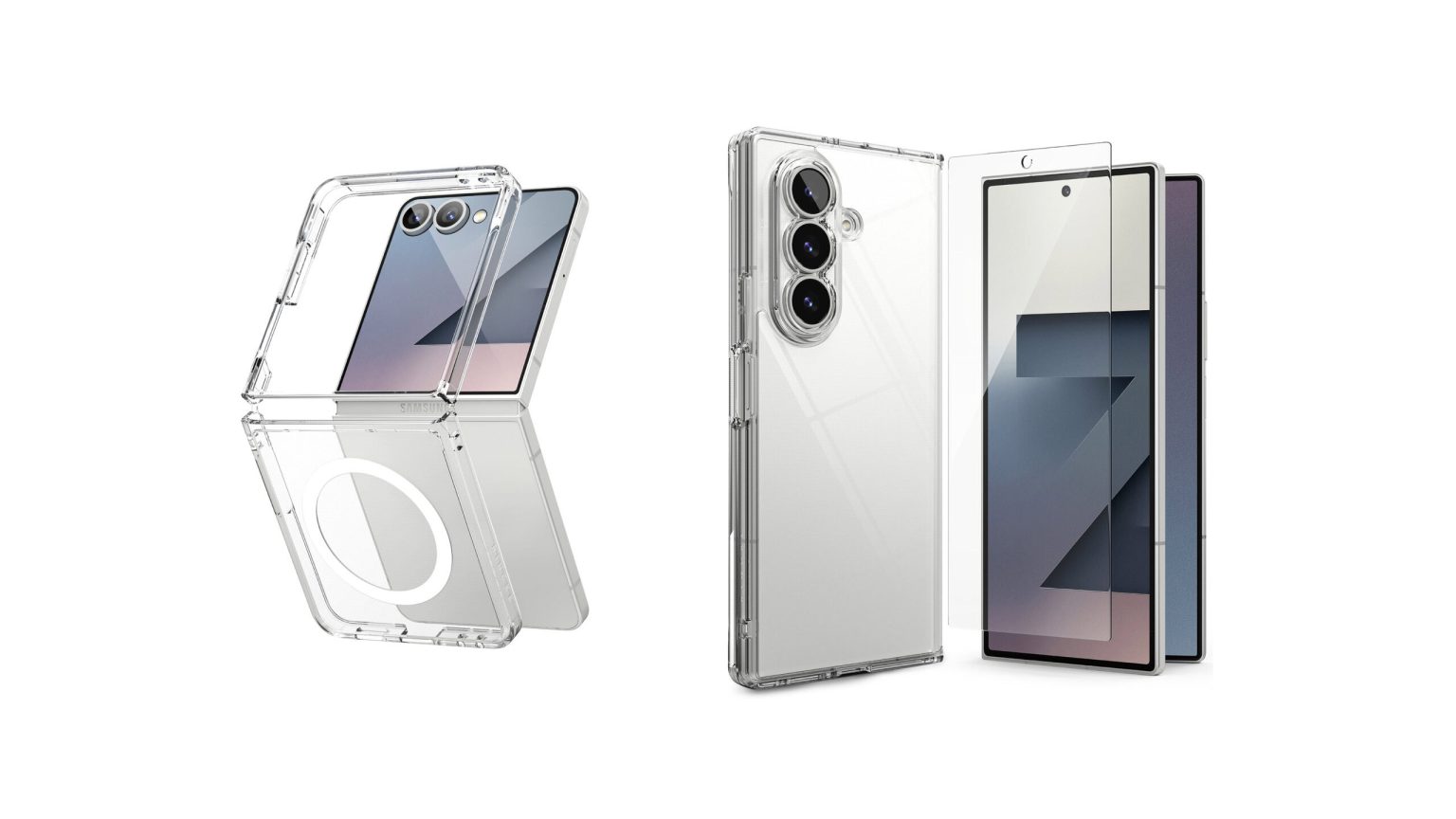 Galaxy Z Fold 7 e Flip 7 Obtenha outra aparição antes do lançamento, desta vez com casos