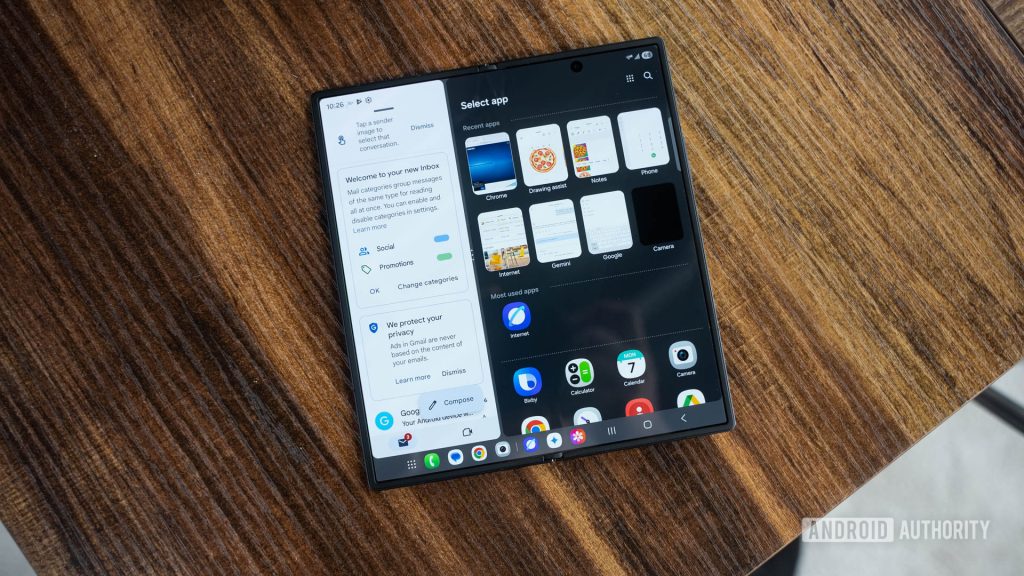 Galaxy Z Fold 7 vs Pixel 9 Pro Fold: Há um vencedor claro para mim