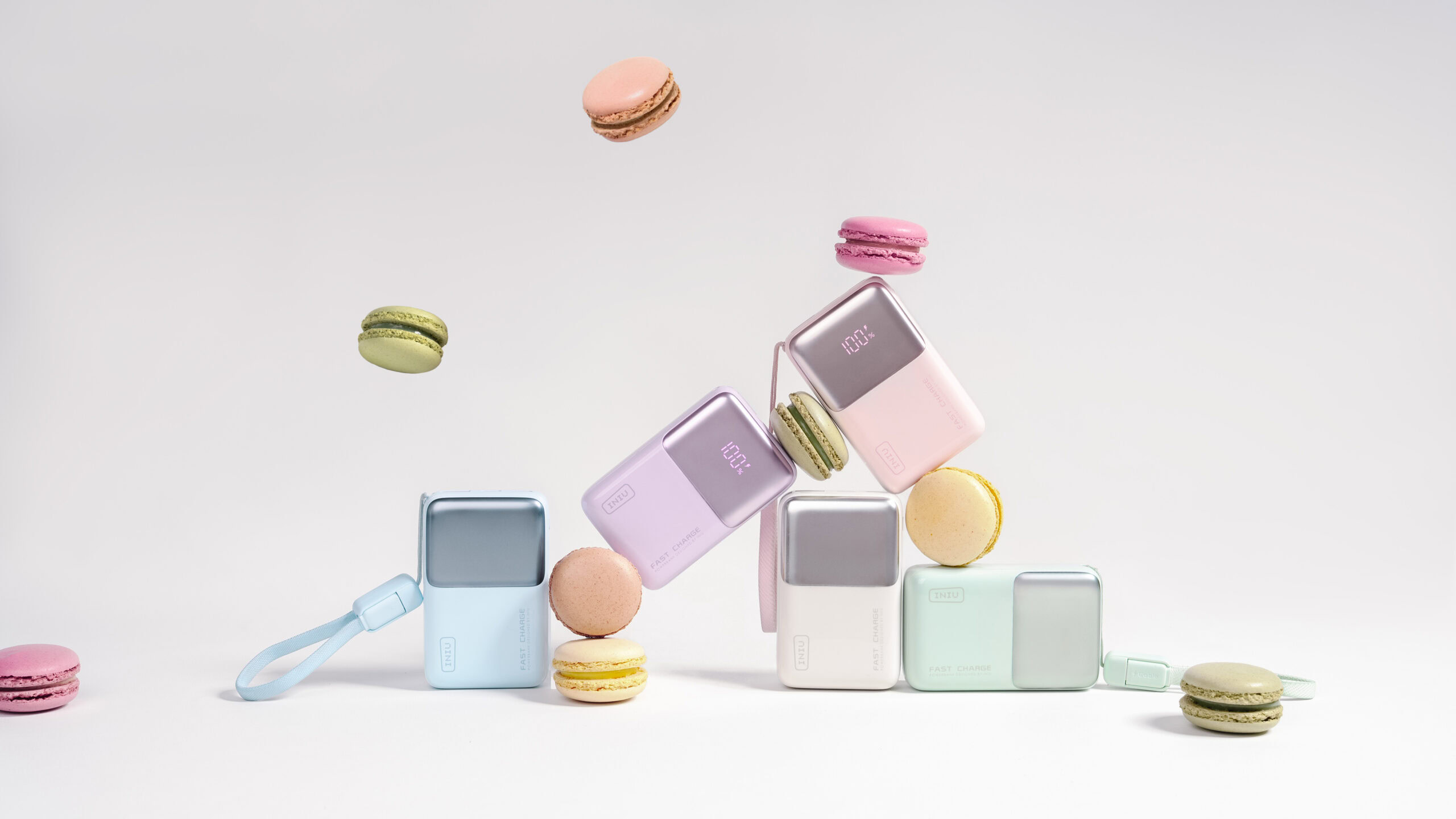 INIU Pocket Rocket P50 Power Bank Colors