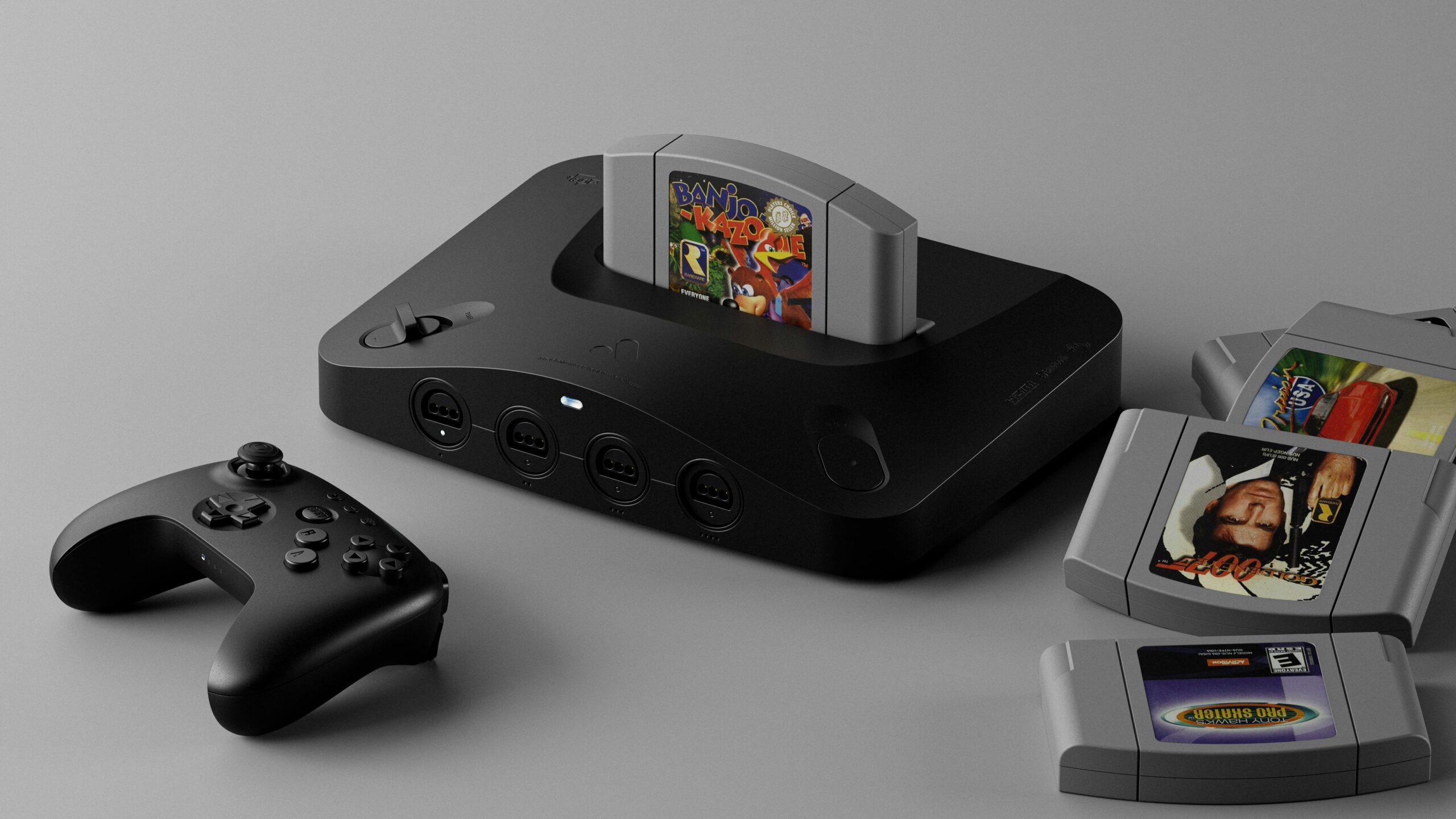 Console 3D analógico N64 Console 3D analógico N64