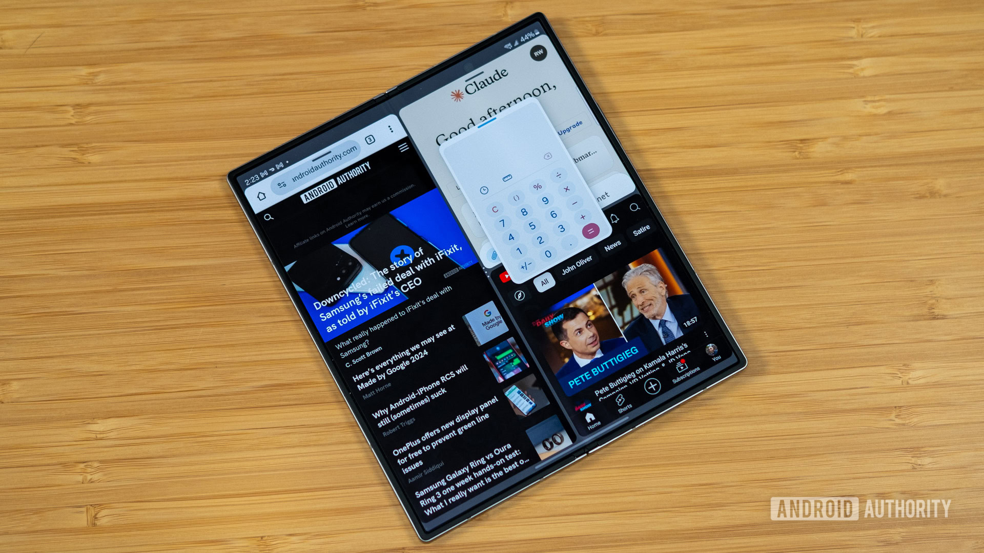Samsung Galaxy Z Fold 6 multitarefa