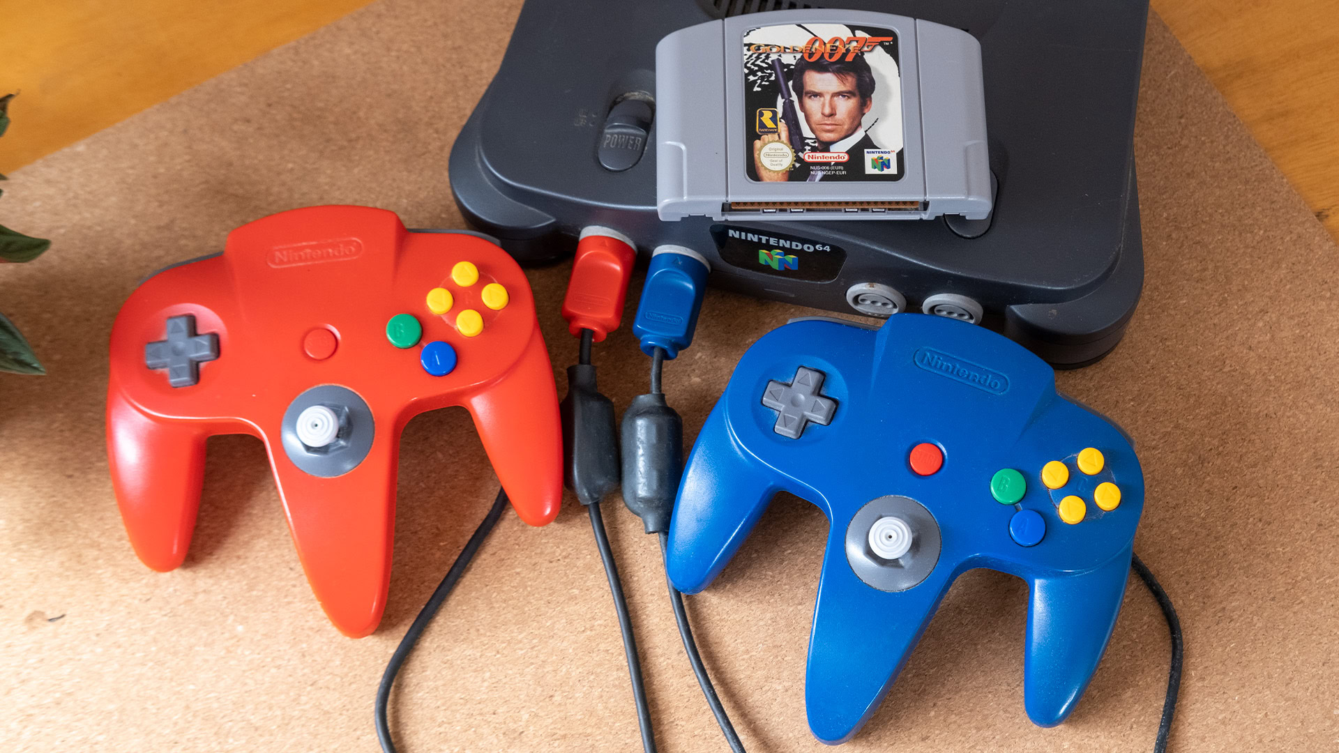 Controladores N64 conectados