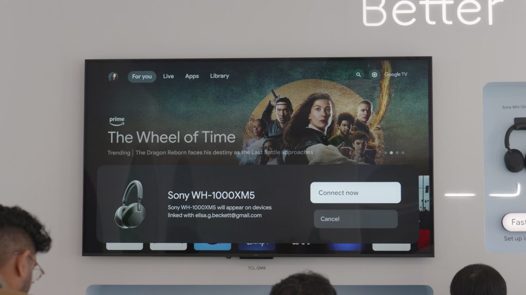 O emparelhamento Bluetooth é uma merda na maioria dos dispositivos de TV do Google, mas o Google quer mudar isso