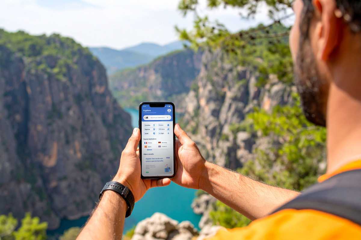 Por exemplo, App Travel Man Gigsky