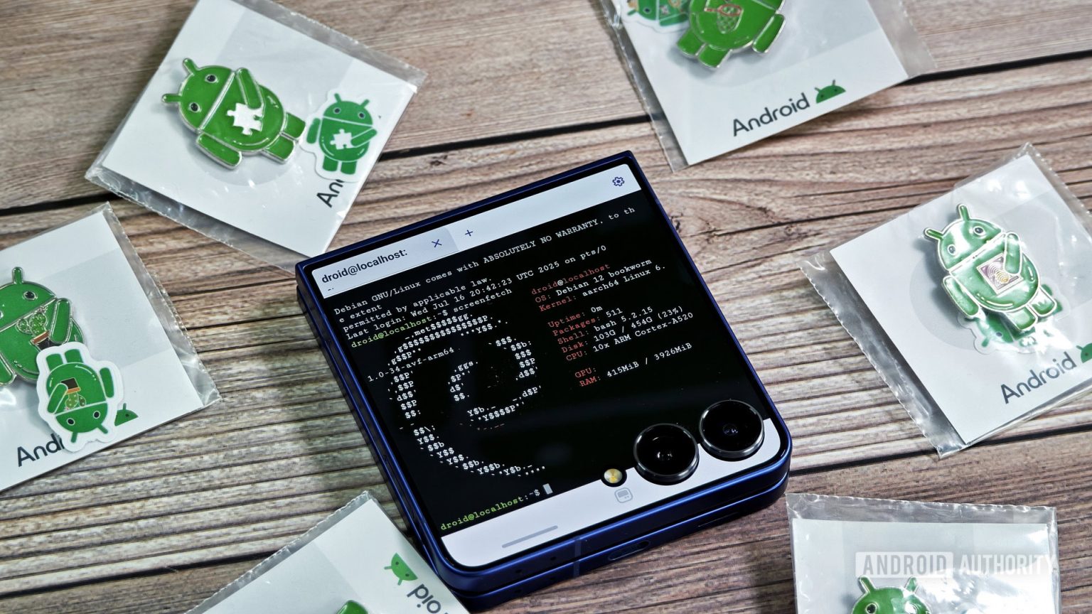 O terminal Linux do Android chega ao Galaxy Z Flip 7, mas Z Fold 7 Usuários são deixados de fora