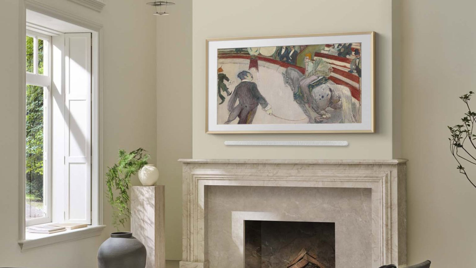 Samsung the Frame Pro TV $ 300, junto com a estrutura de música grátis!