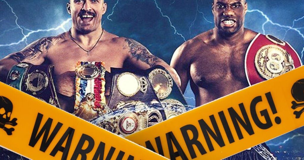 Todos que tentam transmitir usyk v dubois de graça devem estar cientes de três avisos