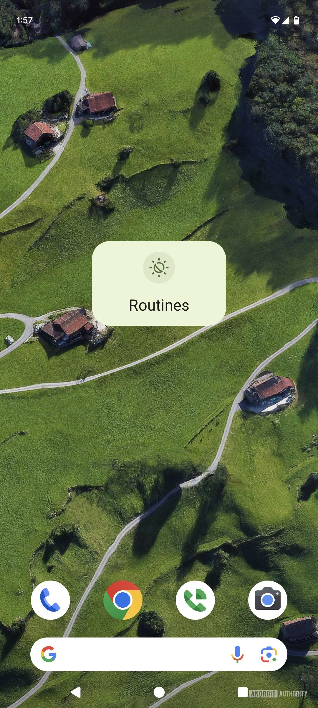 Rotinas widget antigo 2