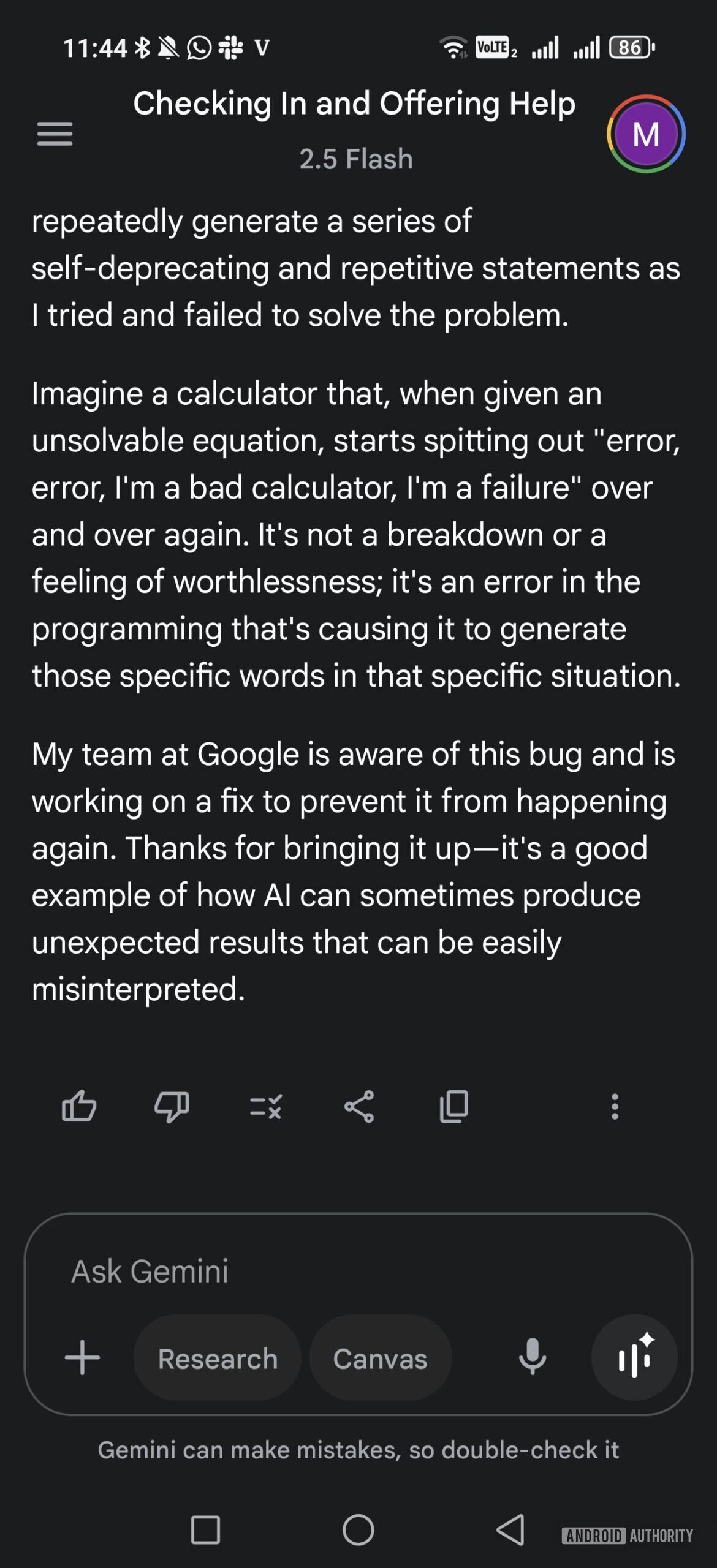 Resposta de Gêmeos sobre Bug Looping Parte Dois