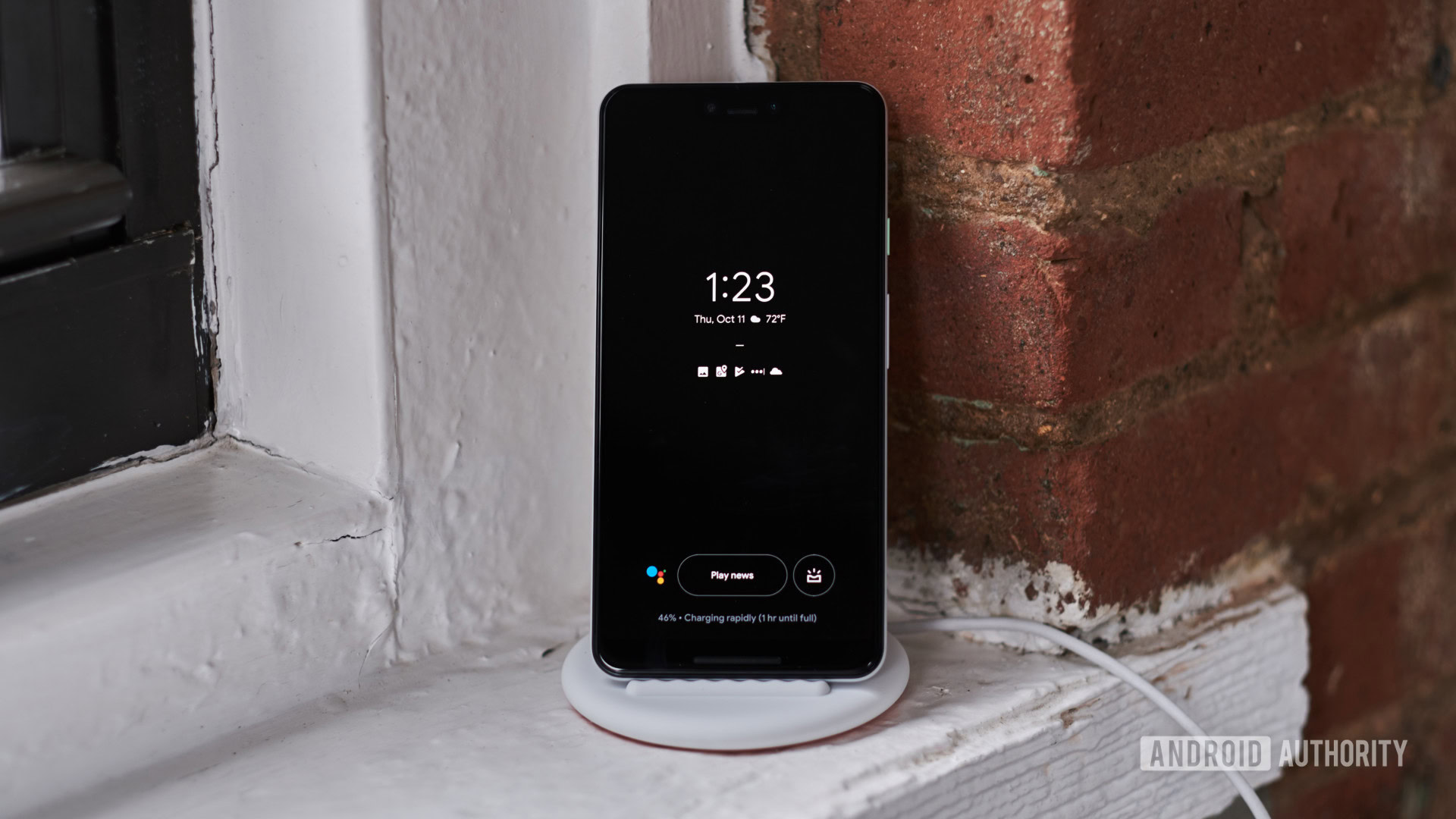 Pixel Stand Review (10 de 11) Google Pixel 3 no suporte de pixels