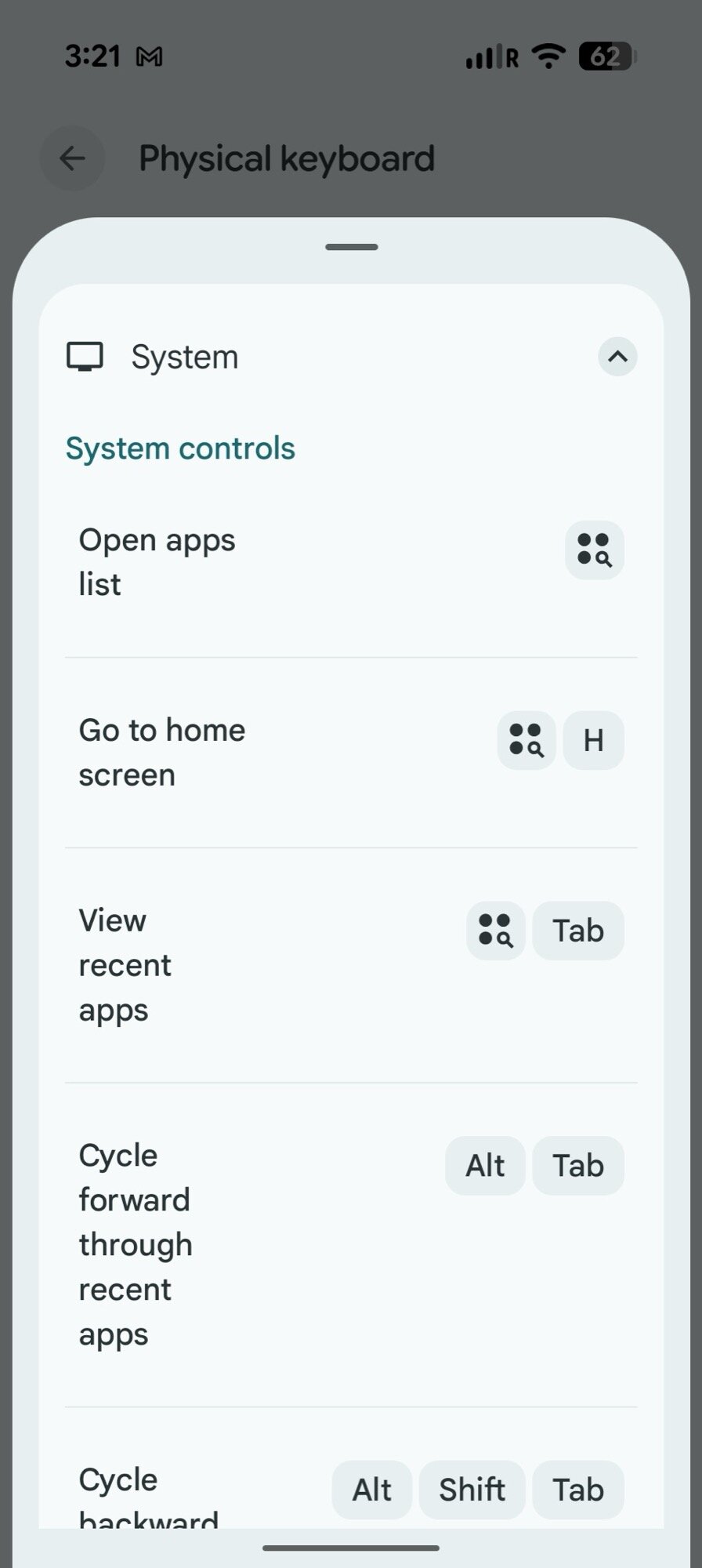Android Screenshot Physical Teclioard Atalhos 1