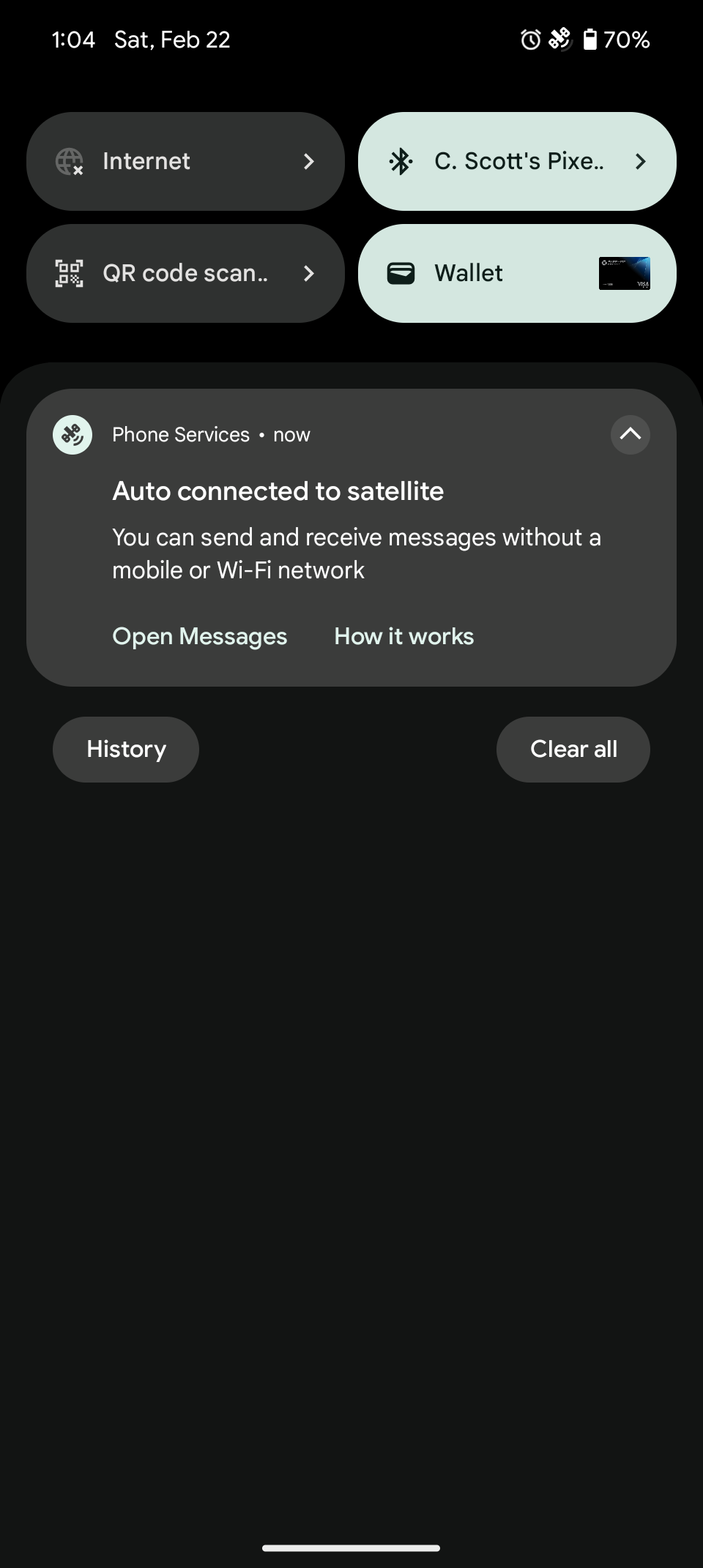 T Mobile Starlink conectado