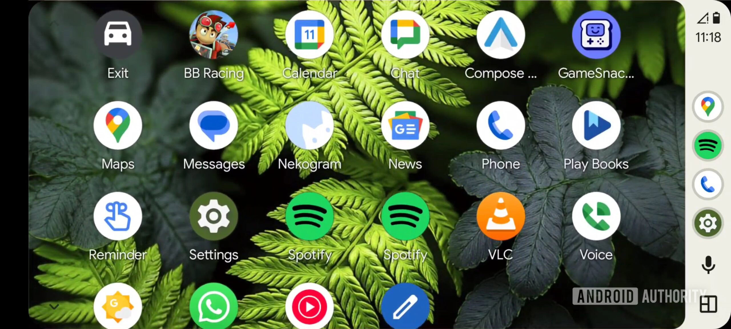 Gaveta de aplicativos expandida automática Android 1