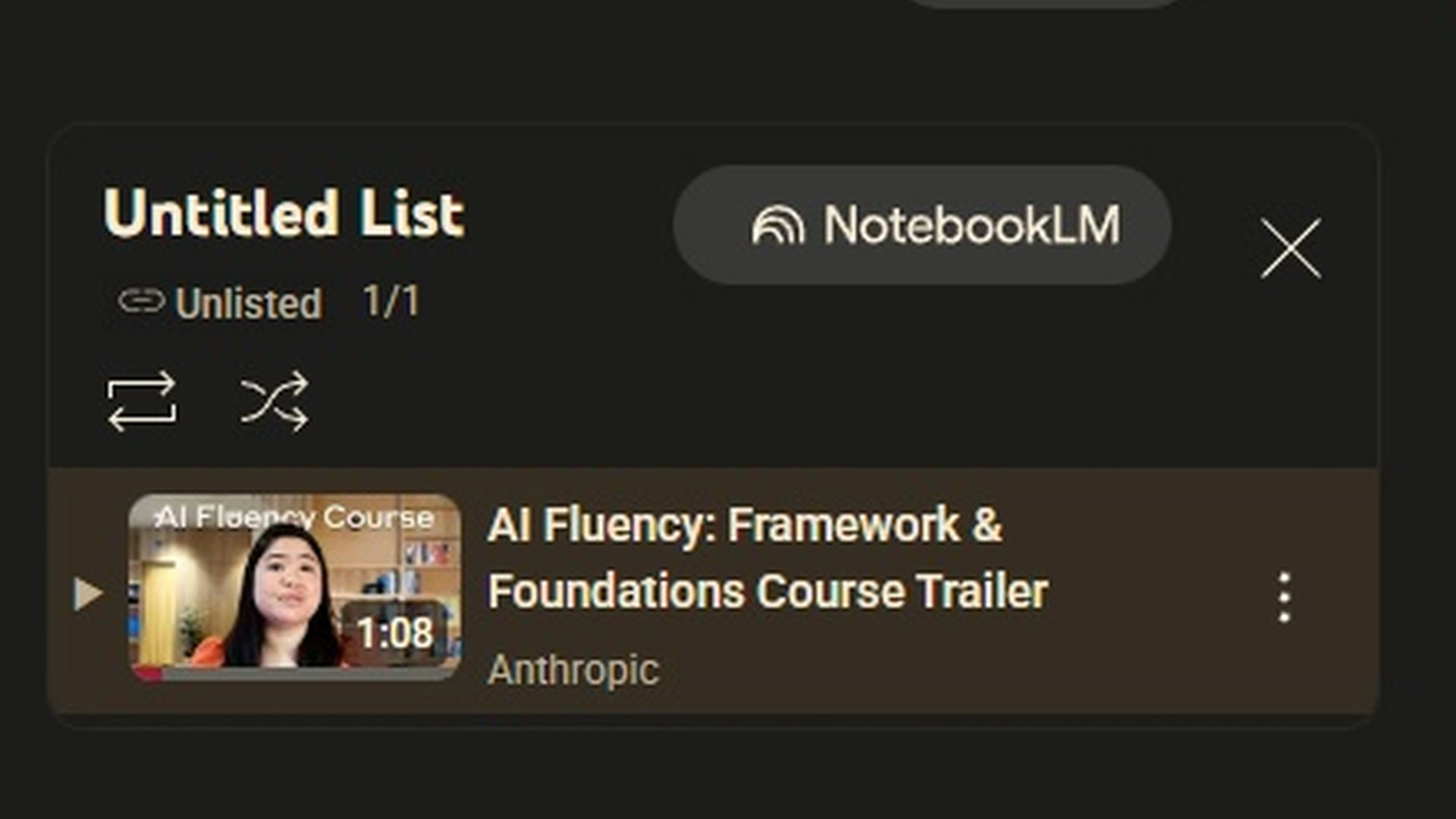 Notebooklm youtube para notebookljm crome Extension 6
