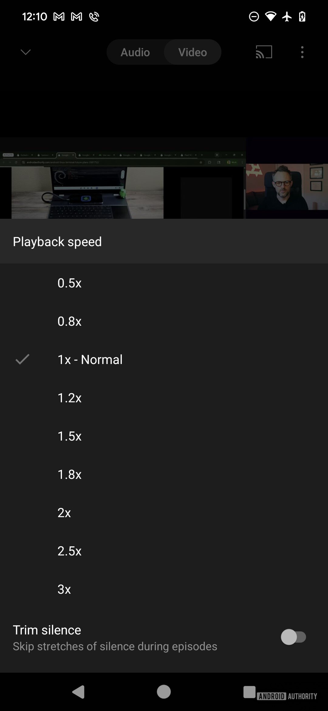 Música do YouTube TRIM SILENCE 2