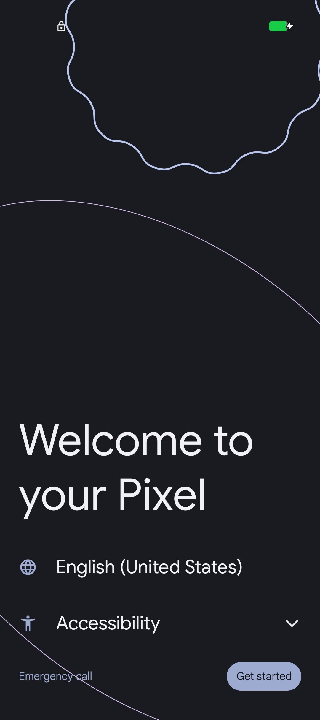 Android 16 Old Welcome Screen em pixels Android 16 Old Welcome Screen em pixels