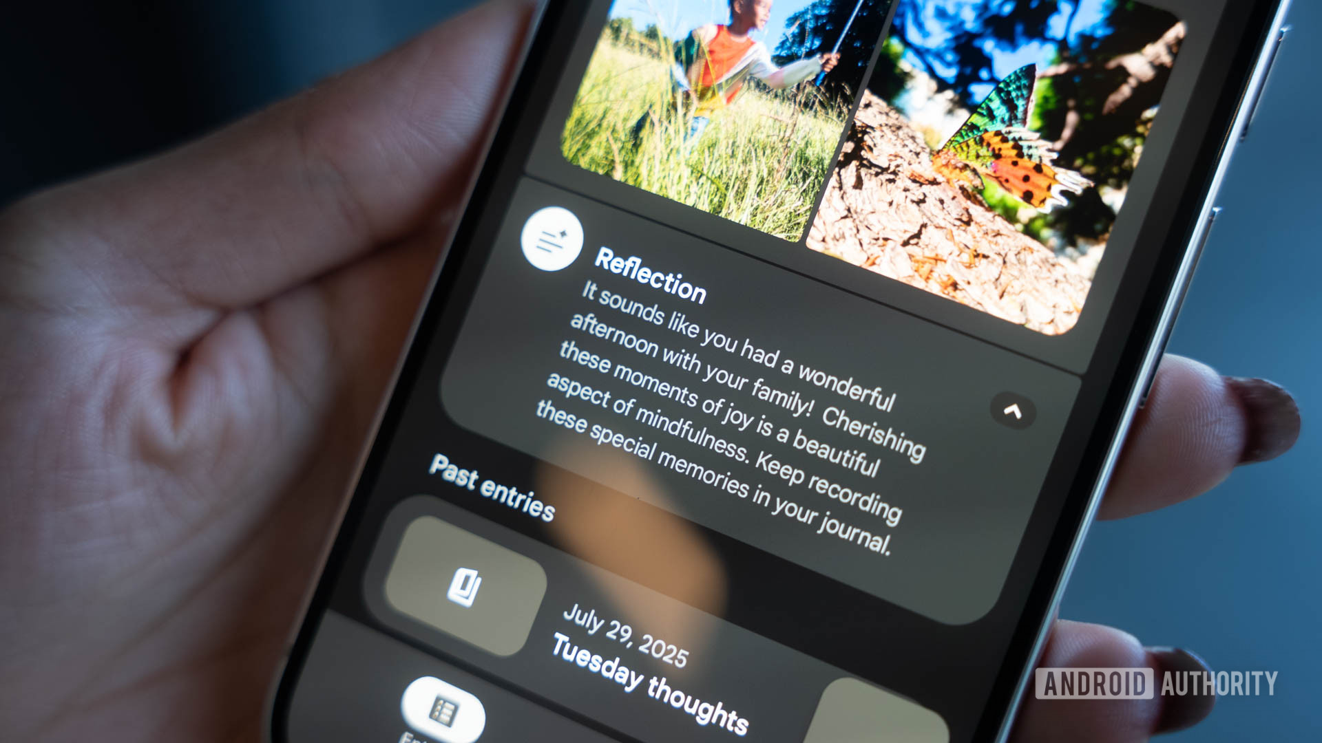Google Pixel Journal App Reflections Google Pixel Journal App Reflections