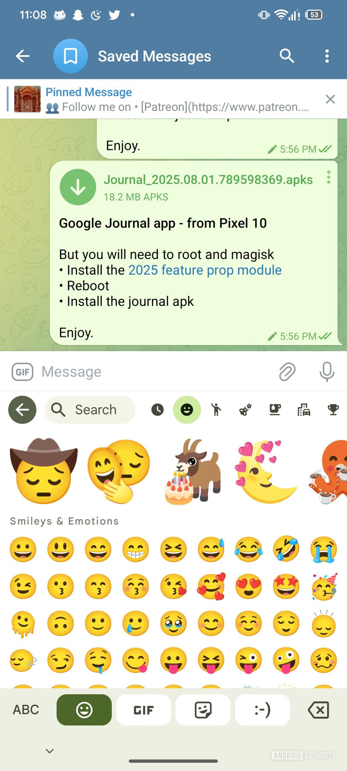 Tabrowdown sem bitmoji guia