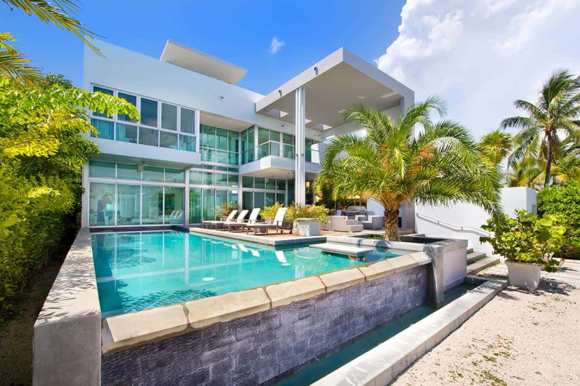 Glacé Villa em Miami, Flórida, EUA.