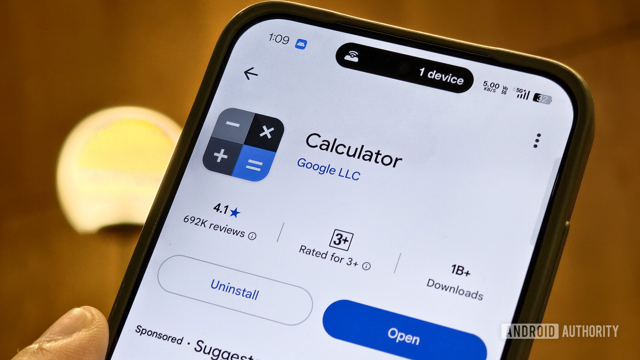 Android da calculadora do Google