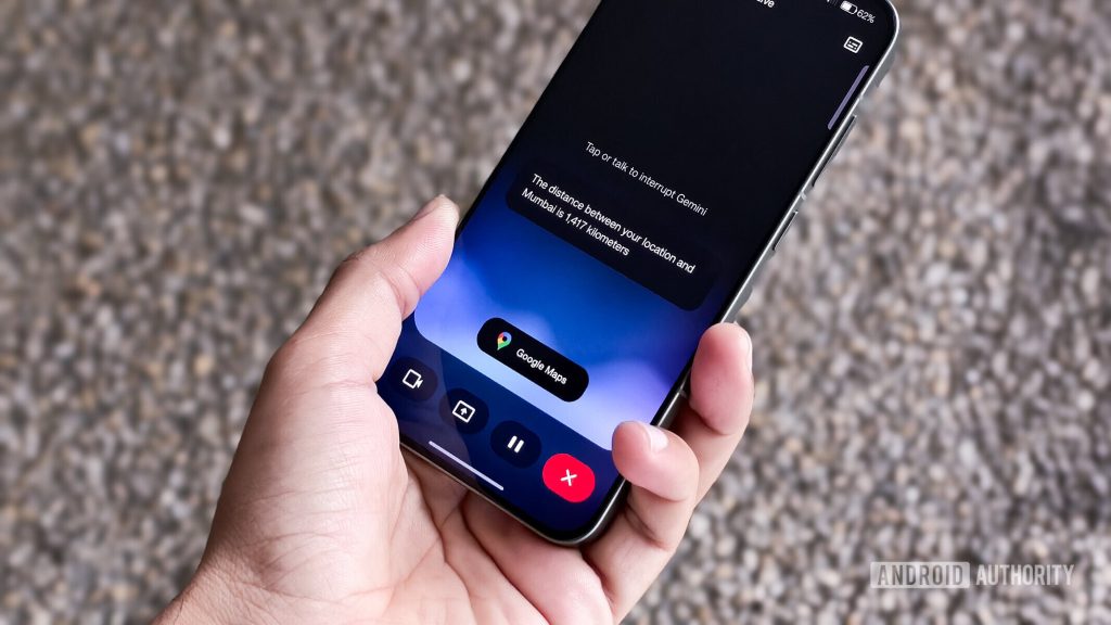 Em breve, você poderá usar o Gemini Live em cima de outros aplicativos (APK Drowdown)
