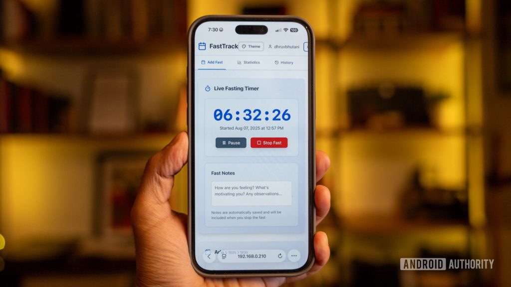 Este aplicativo de jejum de código aberto realmente me ajudou a atingir meus objetivos de condicionamento físico