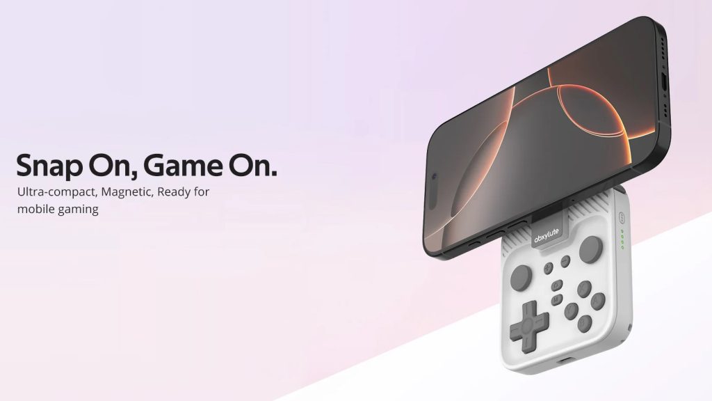 Este gamepad de snap-on está dando vibrações de asa LG