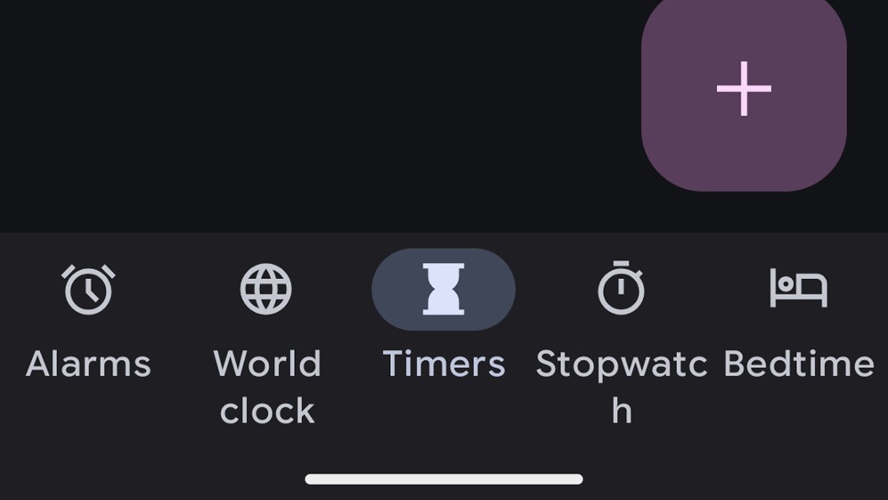 Falha de reprovação expressiva do Google Clock