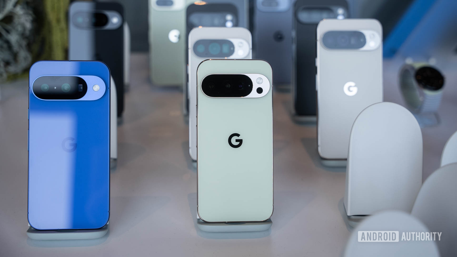 Google Pixel 10 Dispositivos nos estandes 2