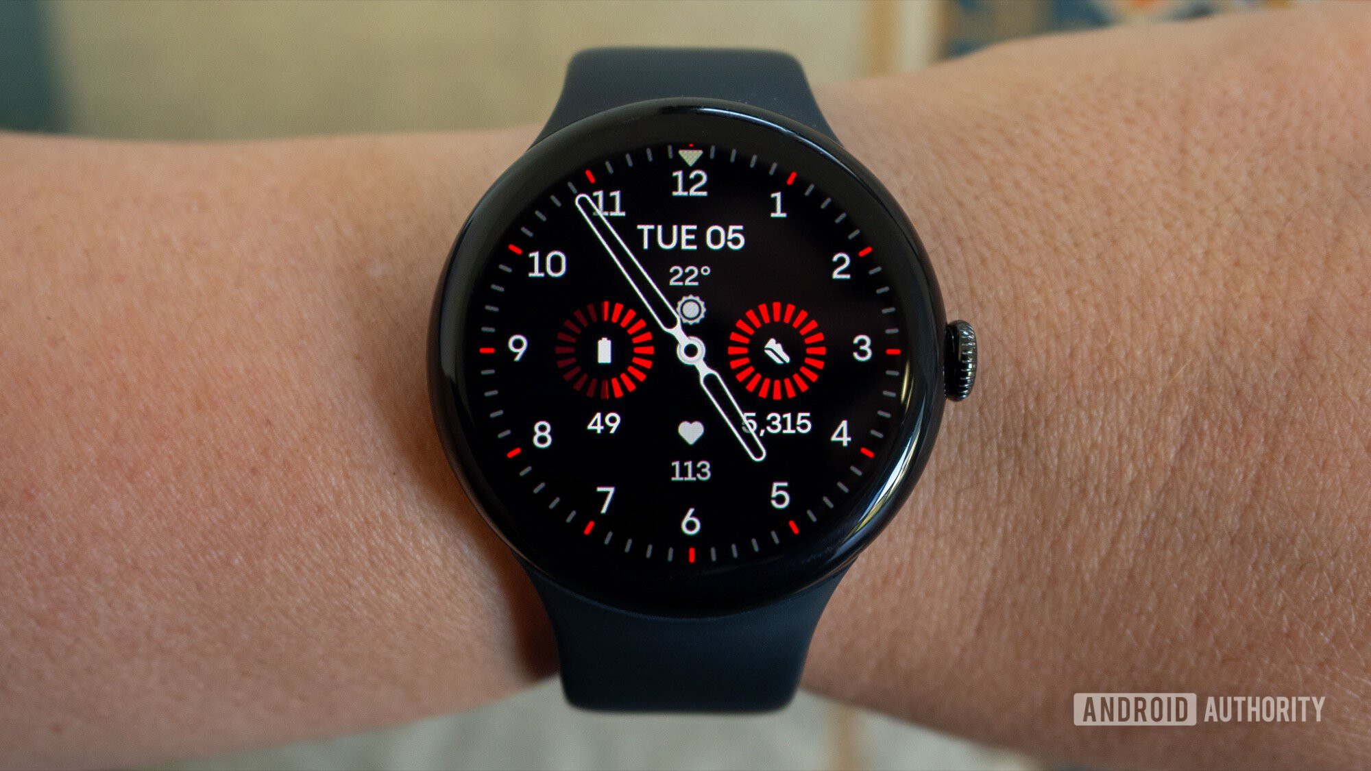 Google Pixel Watch 3 Face Renn 1