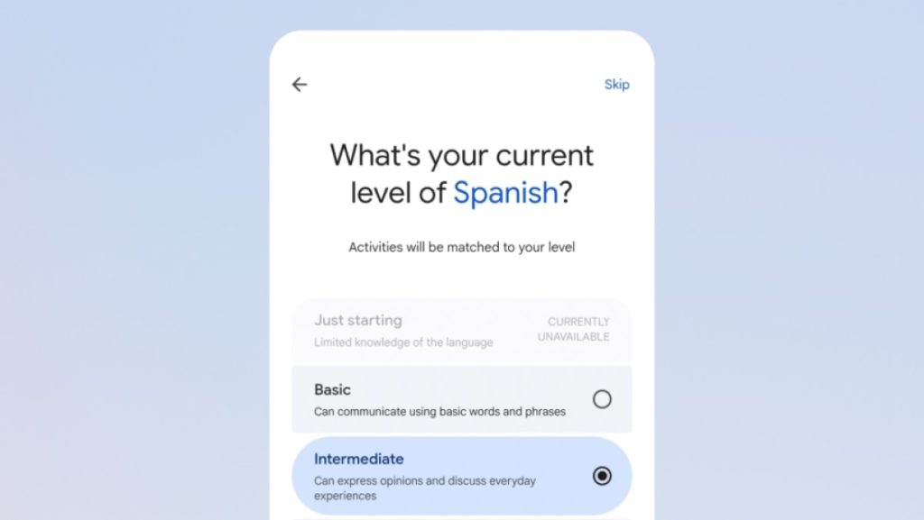 O Google Translate está pronto para ajudar a te ensinar um novo idioma