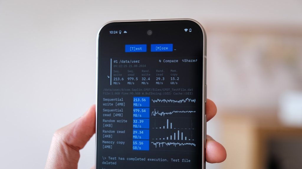 O Pixel 10 do Google tem uma arma secreta para desempenho de armazenamento a longo prazo