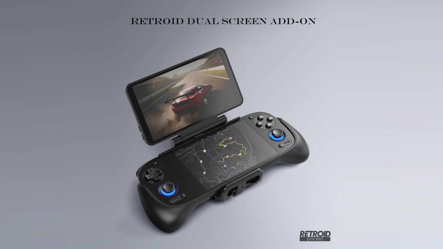 O complemento de tela dupla selvagem do Retroid acabou de ser empurrada para trás