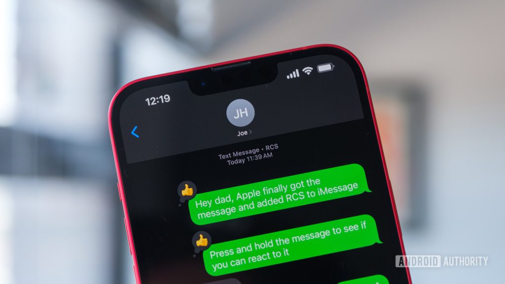 O iOS 26 poderia levar o E2EE para os bate -papos do RCS com usuários do Android