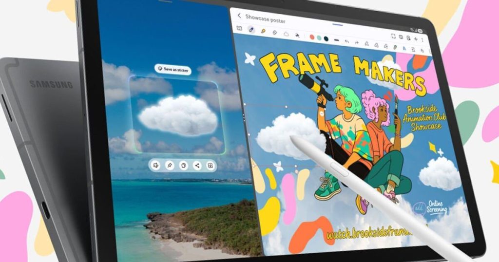 O mais recente tablet Galaxy da Samsung bate o iPad com uma maçã PERK não pode combinar