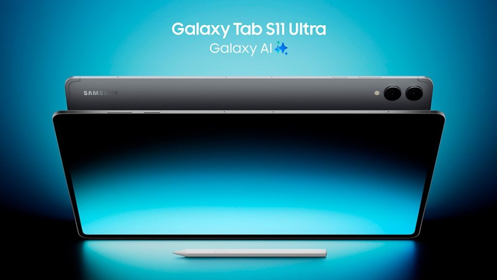 Os próximos tablets e telefone da Samsung novamente antes de descompactar